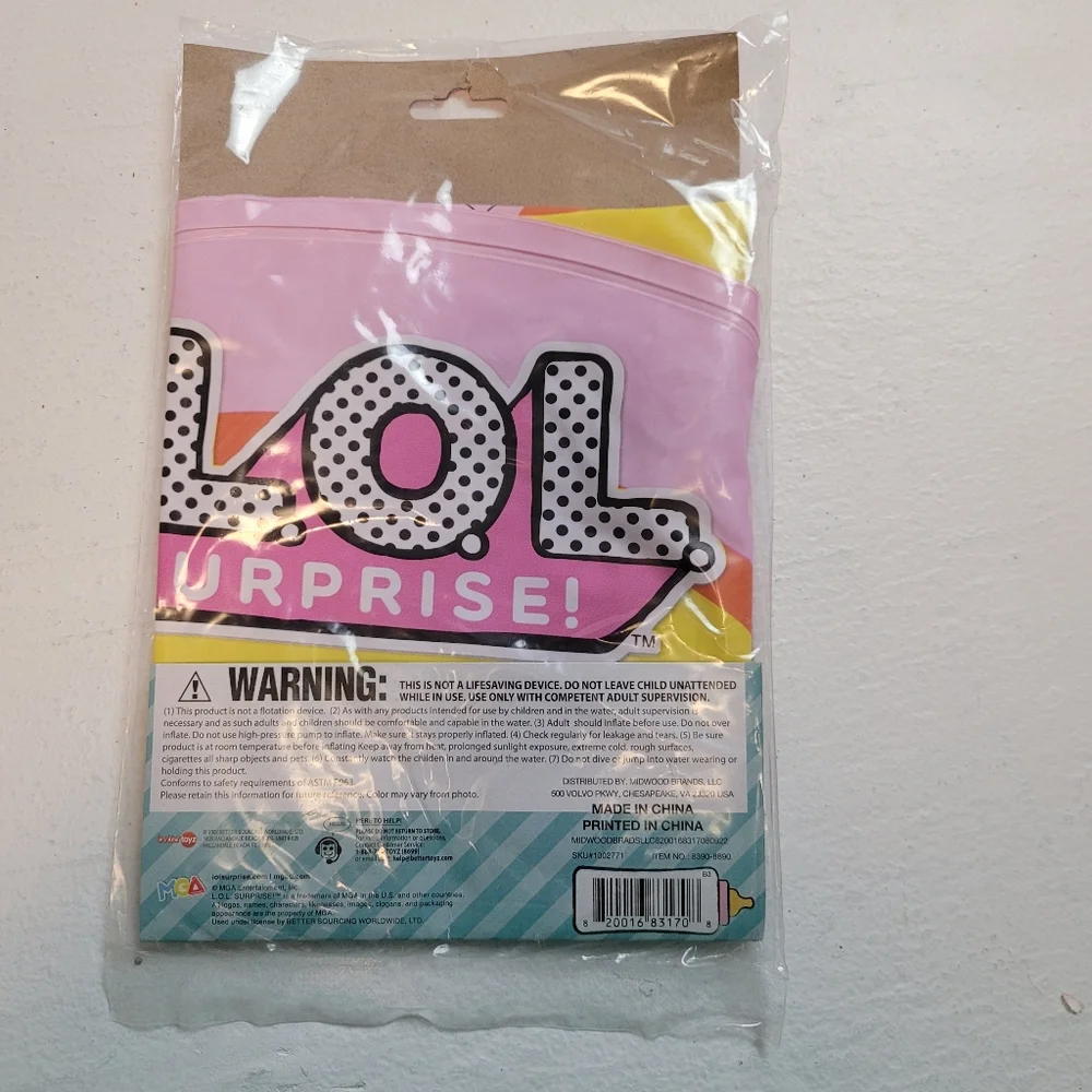 LOL Surprise Colorful Inflatable Ring